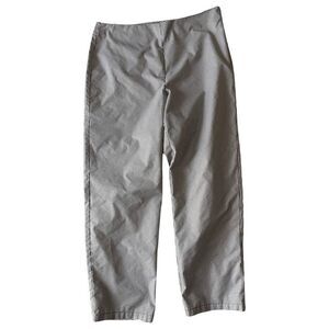 Limited Checkered Ankle High Waist Pants Retro Flat 10 Large